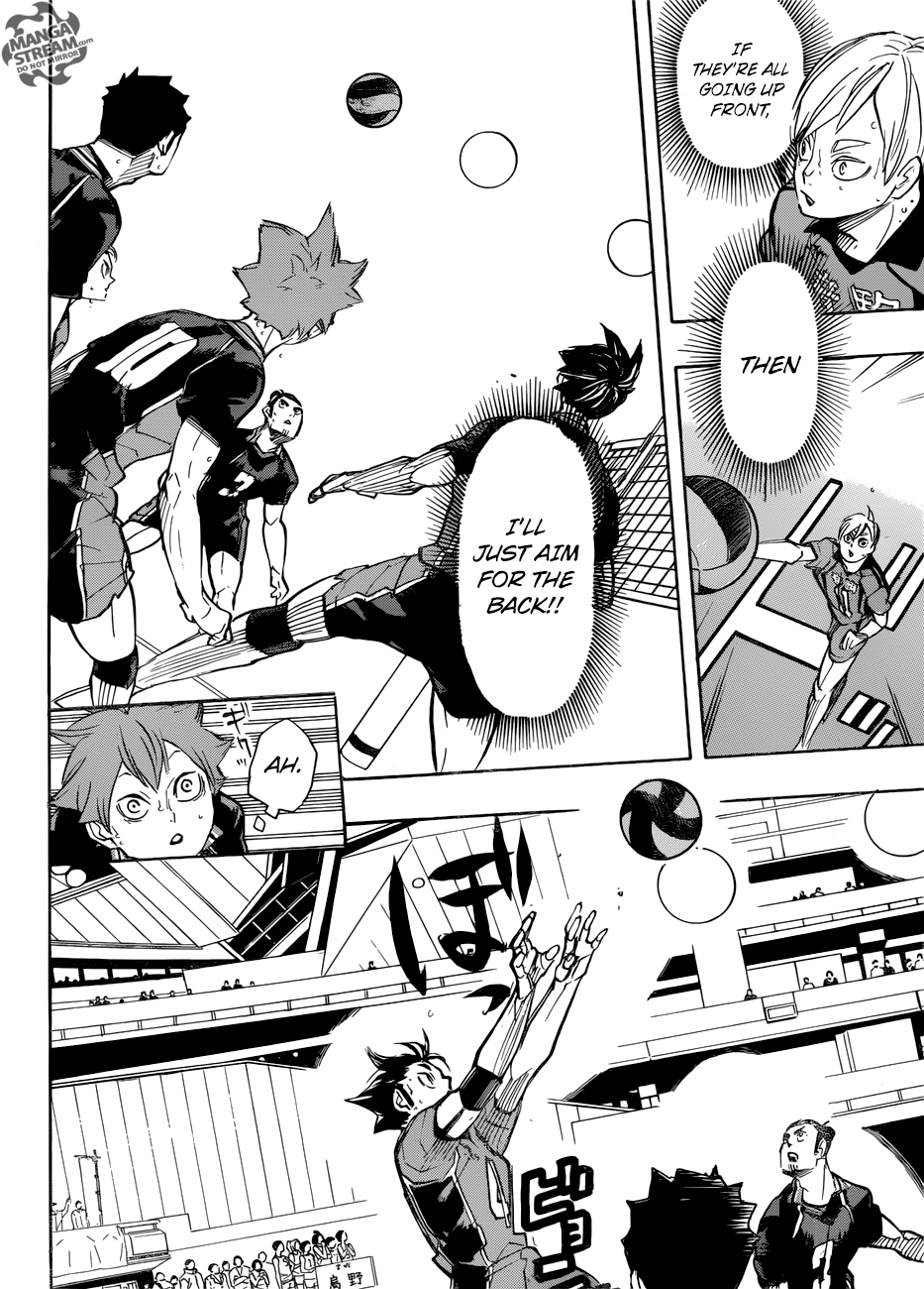 Haikyuu!! chapter 306 page 12