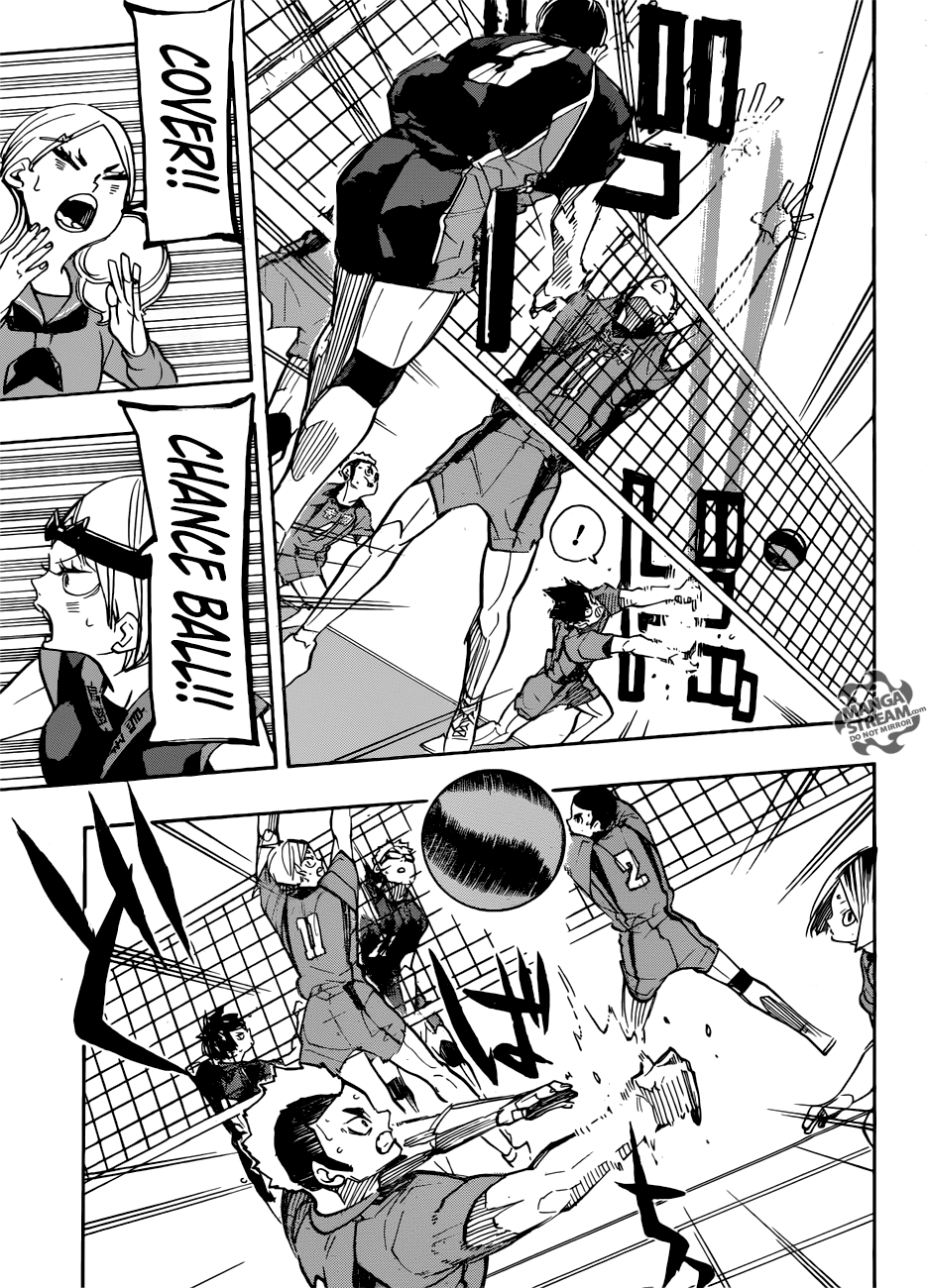 Haikyuu!! chapter 306 page 15