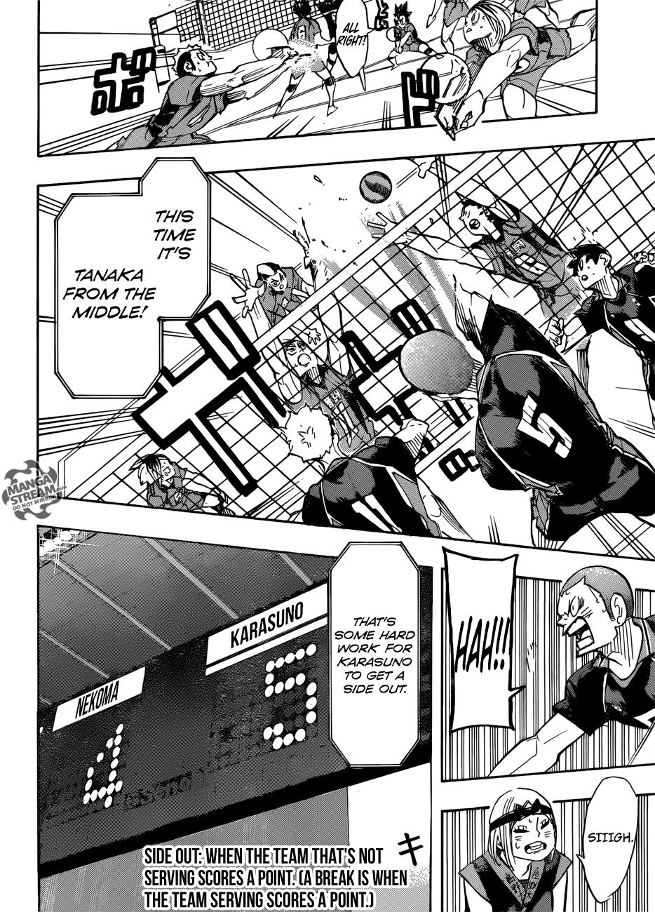 Haikyuu!! chapter 306 page 16