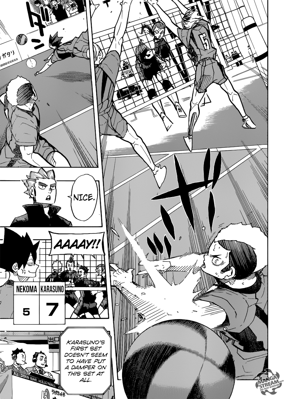 Haikyuu!! chapter 307 page 10