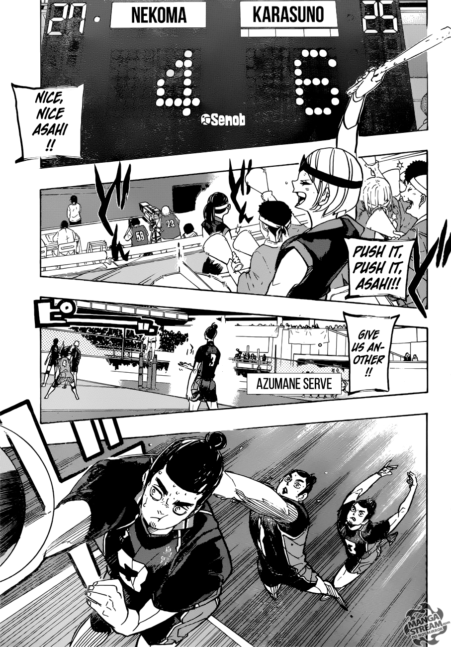 Haikyuu!! chapter 307 page 4