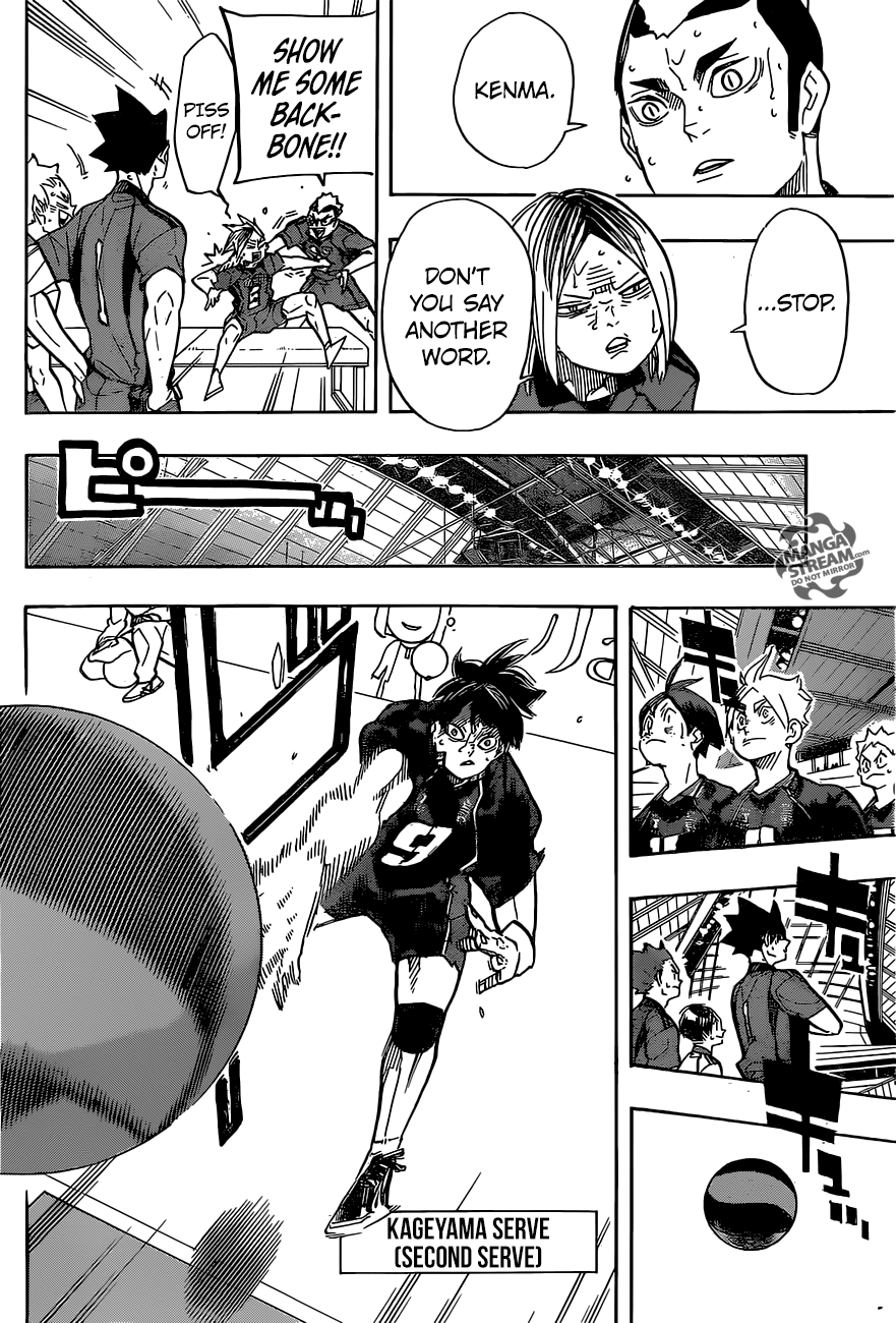 Haikyuu!! chapter 308 page 13