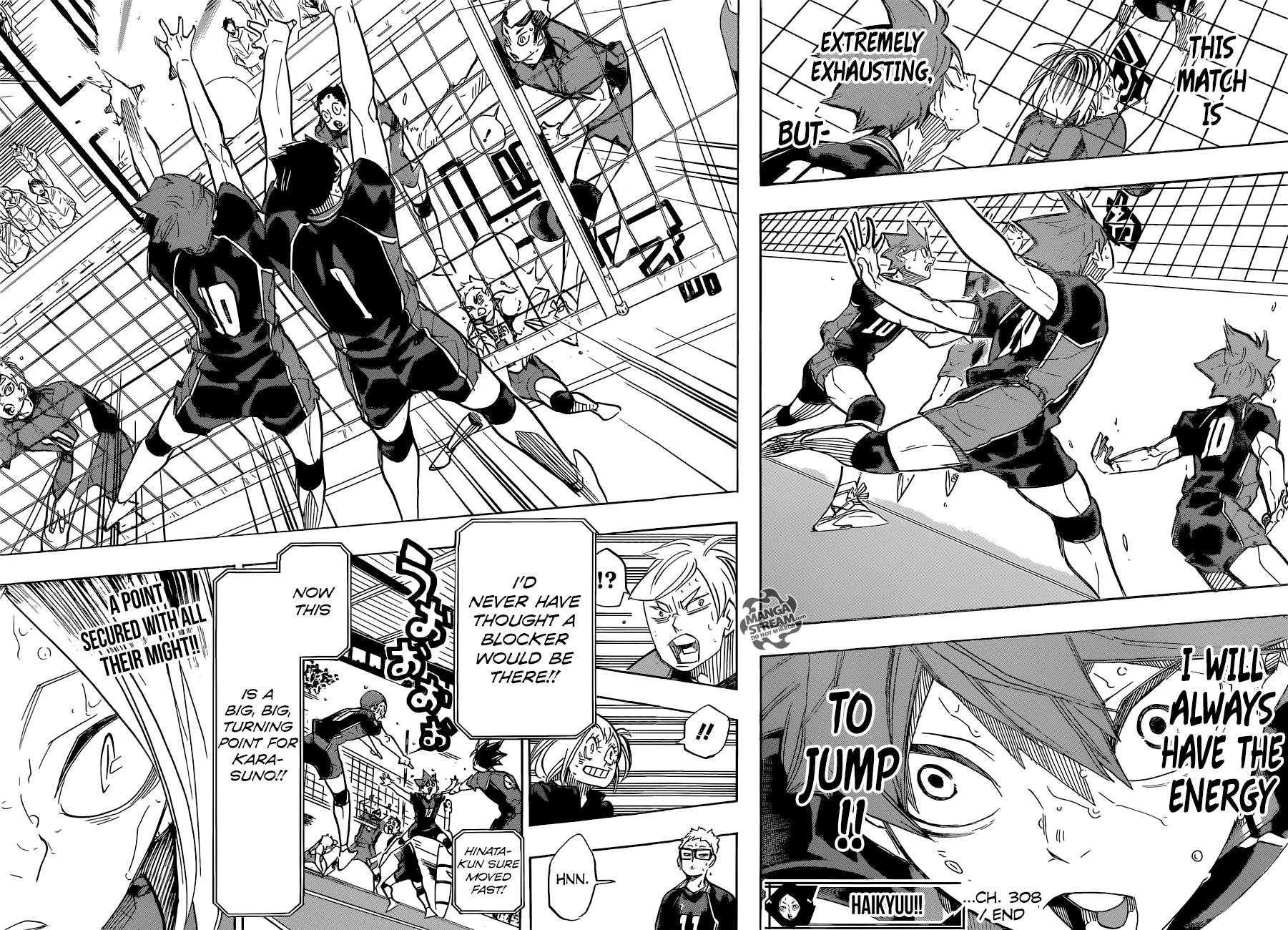 Haikyuu!! chapter 308 page 17