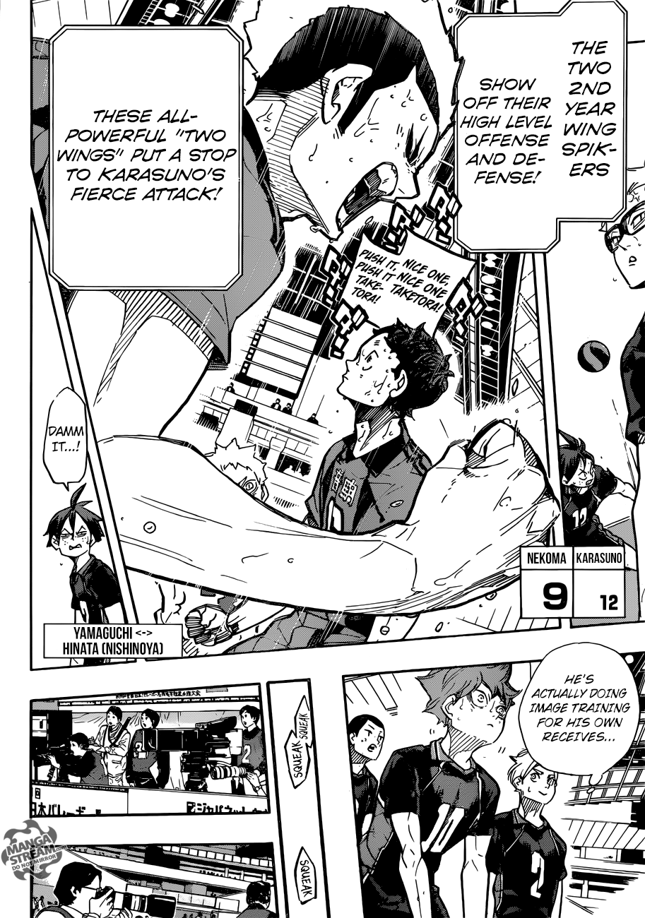 Haikyuu!! chapter 309 page 14