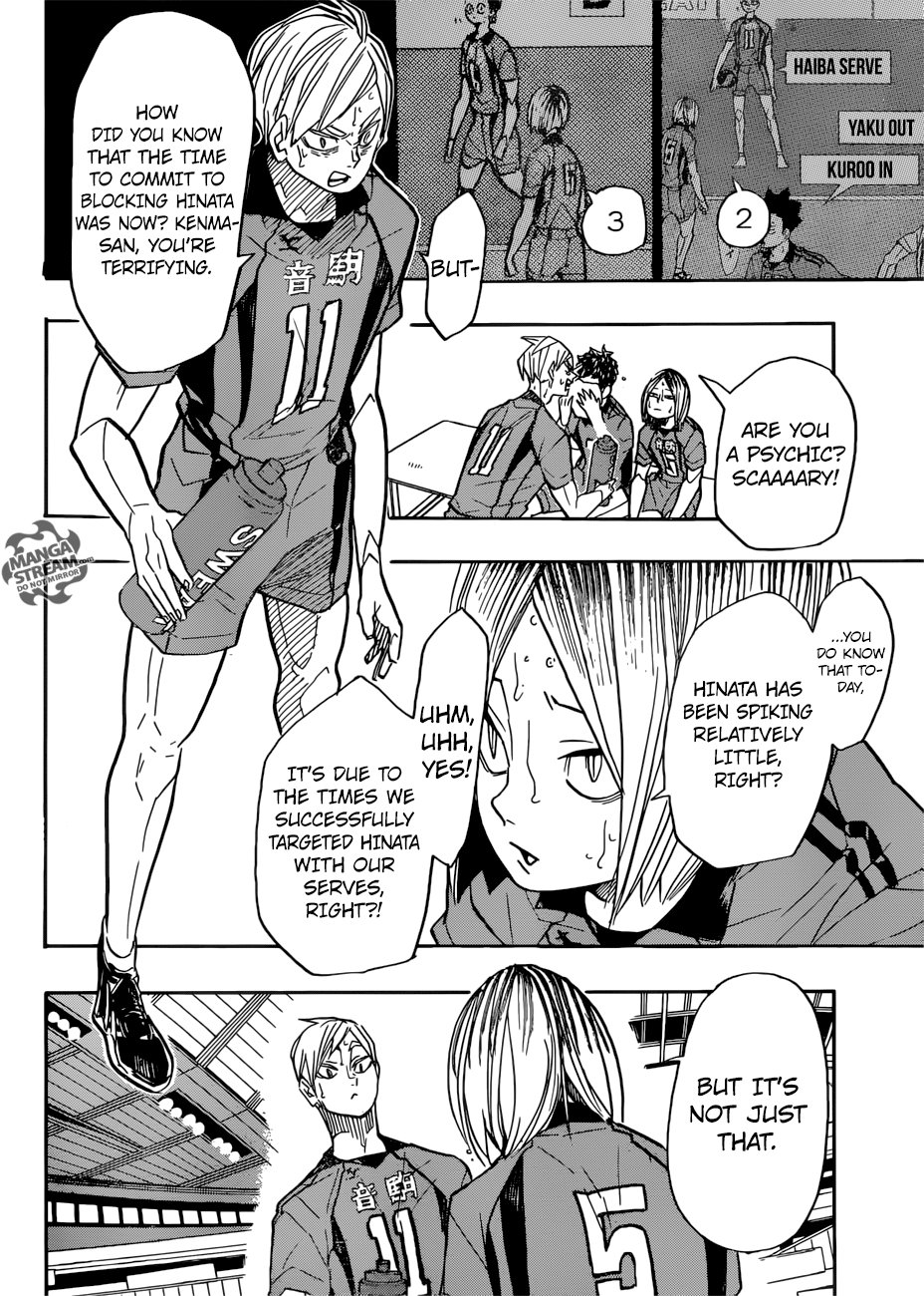 Haikyuu!! chapter 310 page 11