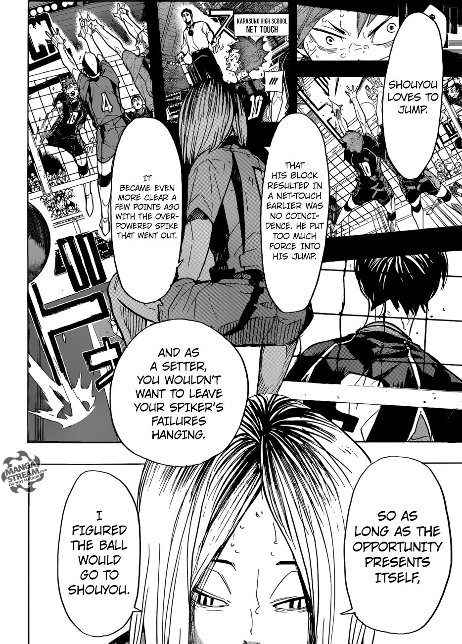 Haikyuu!! chapter 310 page 15