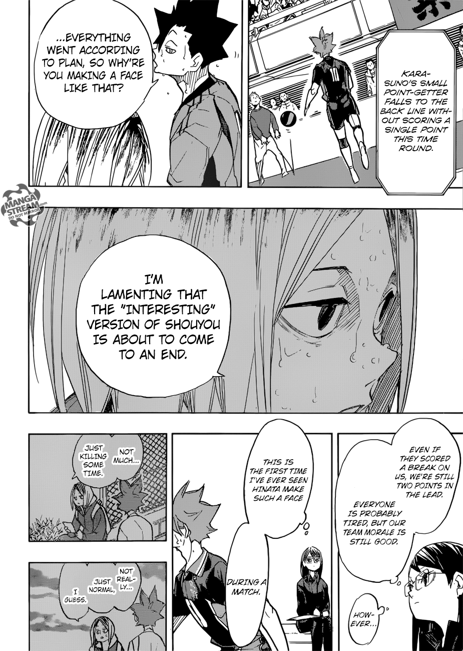 Haikyuu!! chapter 311 page 19