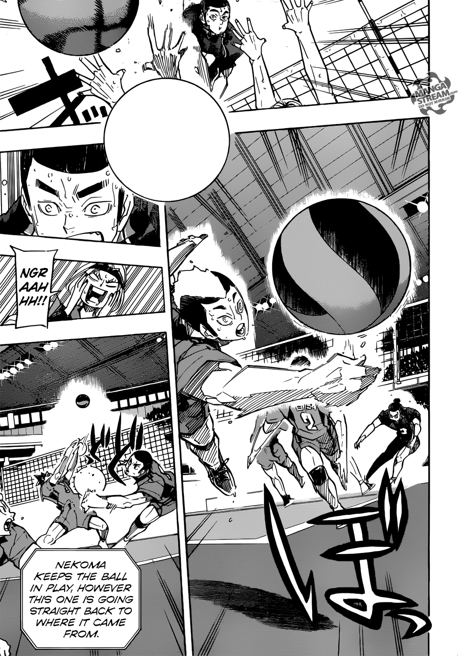 Haikyuu!! chapter 312 page 15