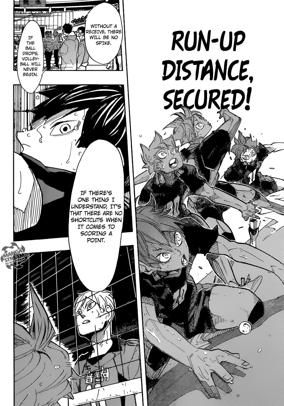 Haikyuu!! chapter 313 page 14