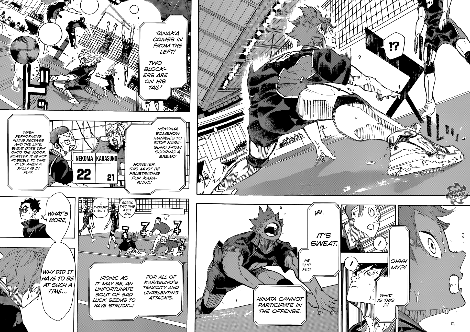 Haikyuu!! chapter 313 page 18