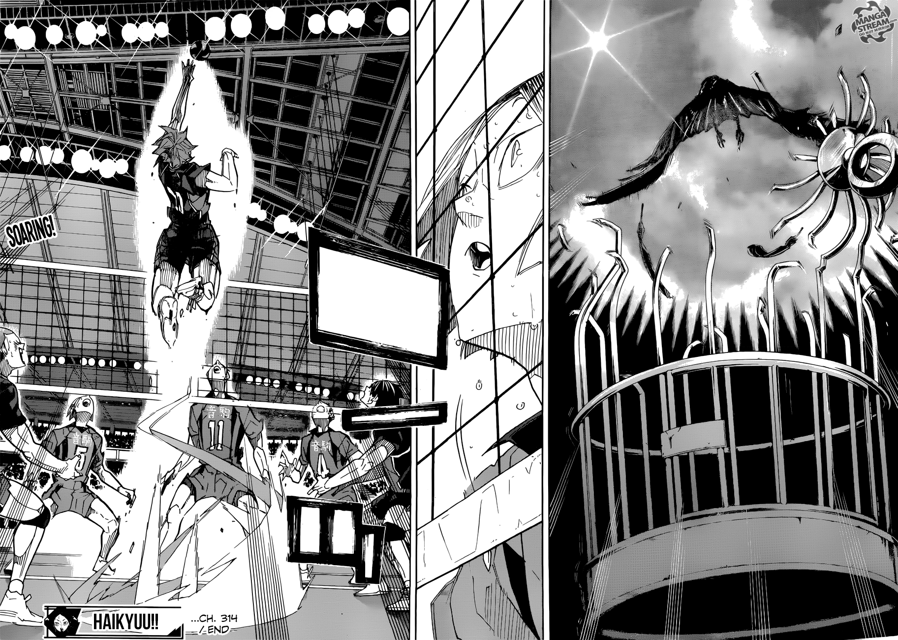 Haikyuu!! chapter 314 page 15