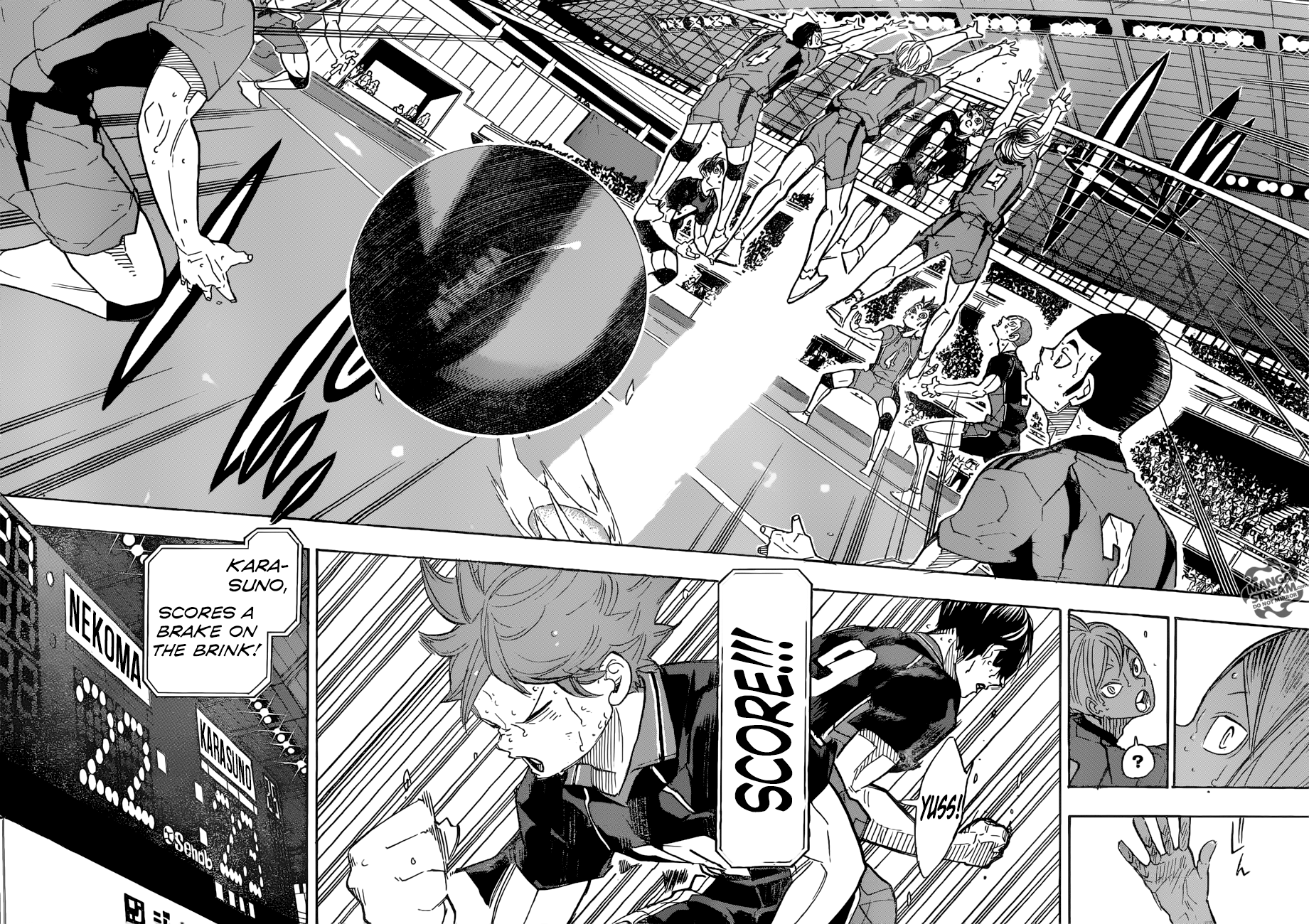 Haikyuu!! chapter 315 page 12