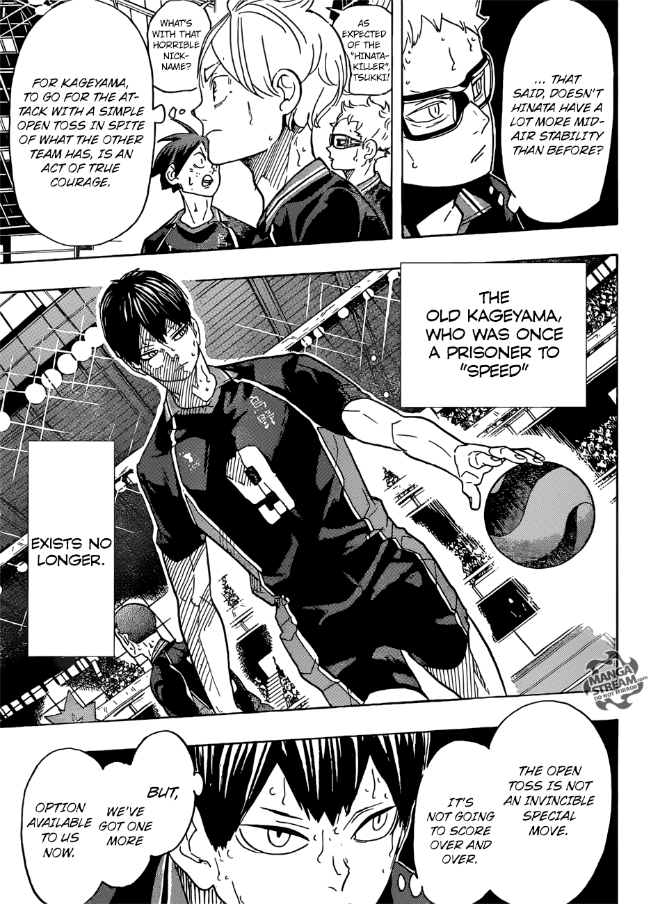 Haikyuu!! chapter 315 page 14