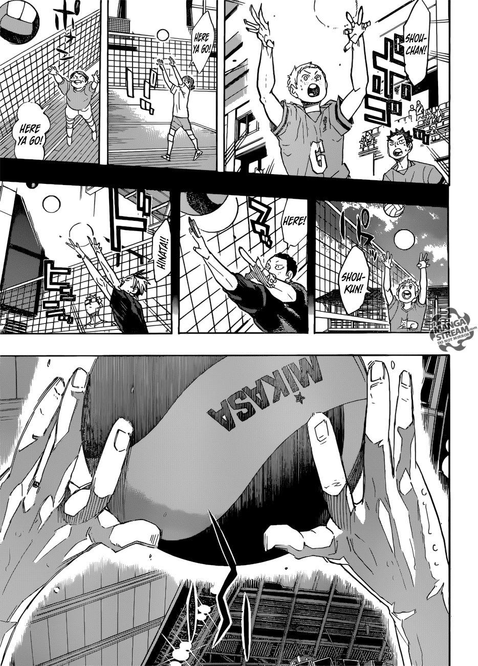 Haikyuu!! chapter 315 page 9