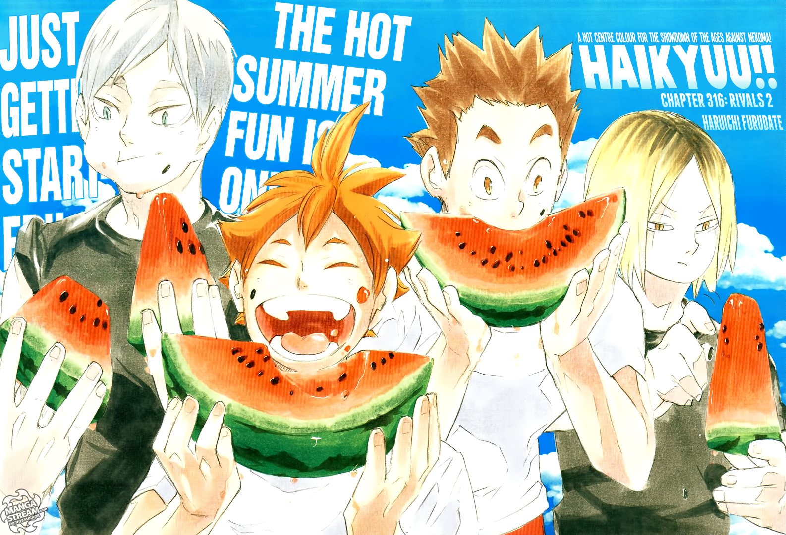 Haikyuu!! chapter 316 page 1