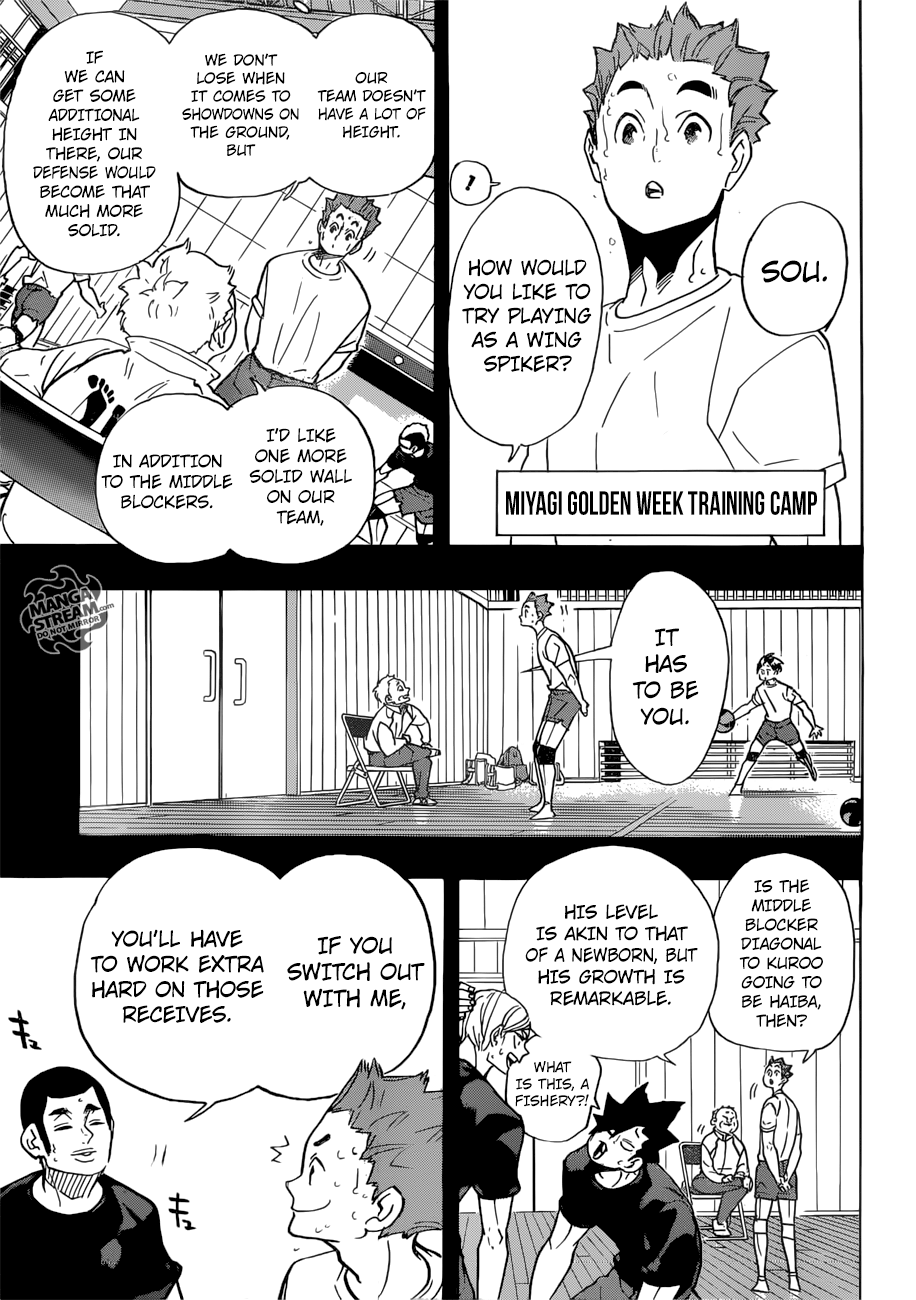 Haikyuu!! chapter 316 page 13