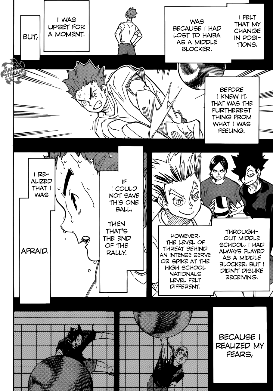 Haikyuu!! chapter 316 page 14