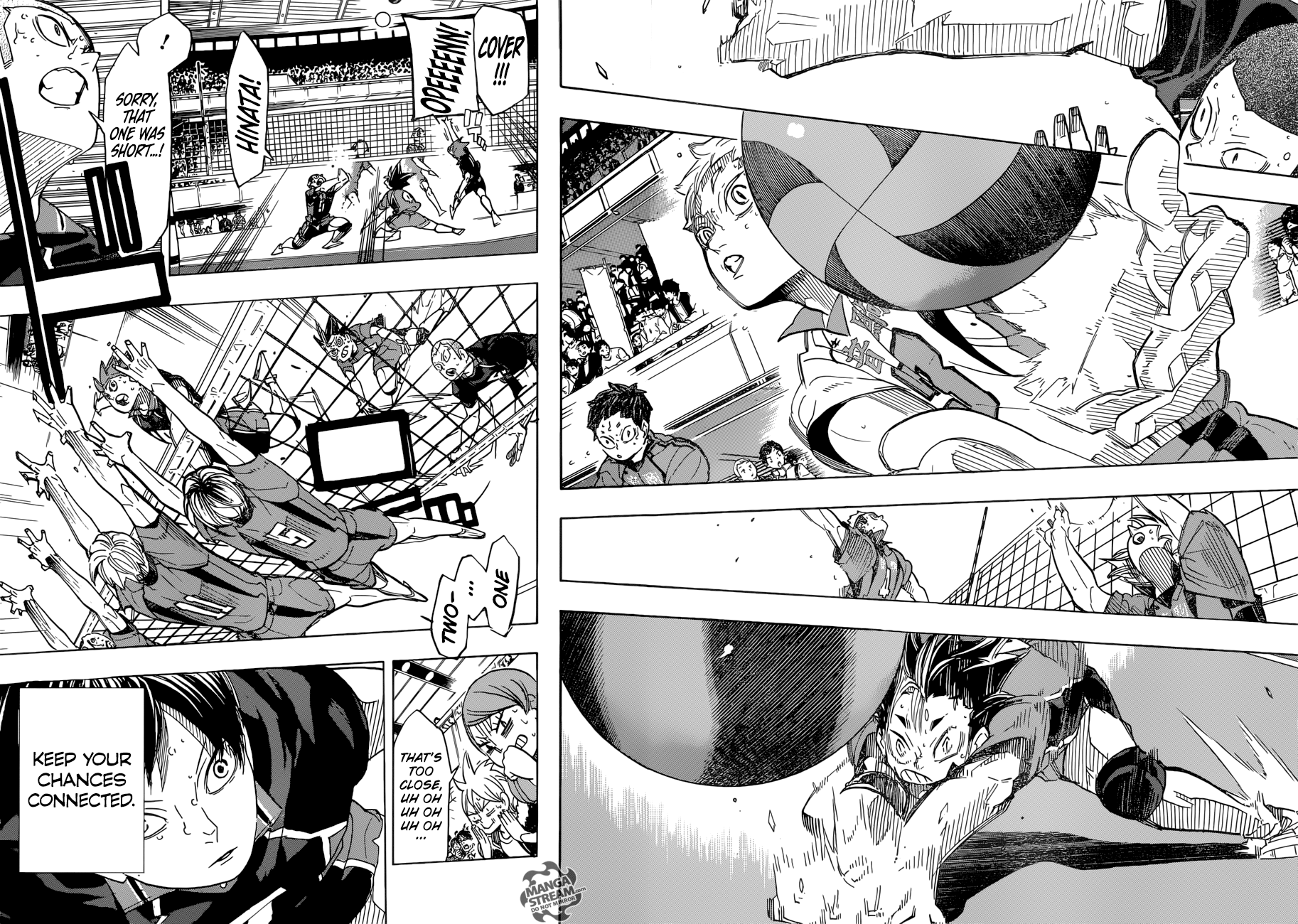 Haikyuu!! chapter 319 page 3