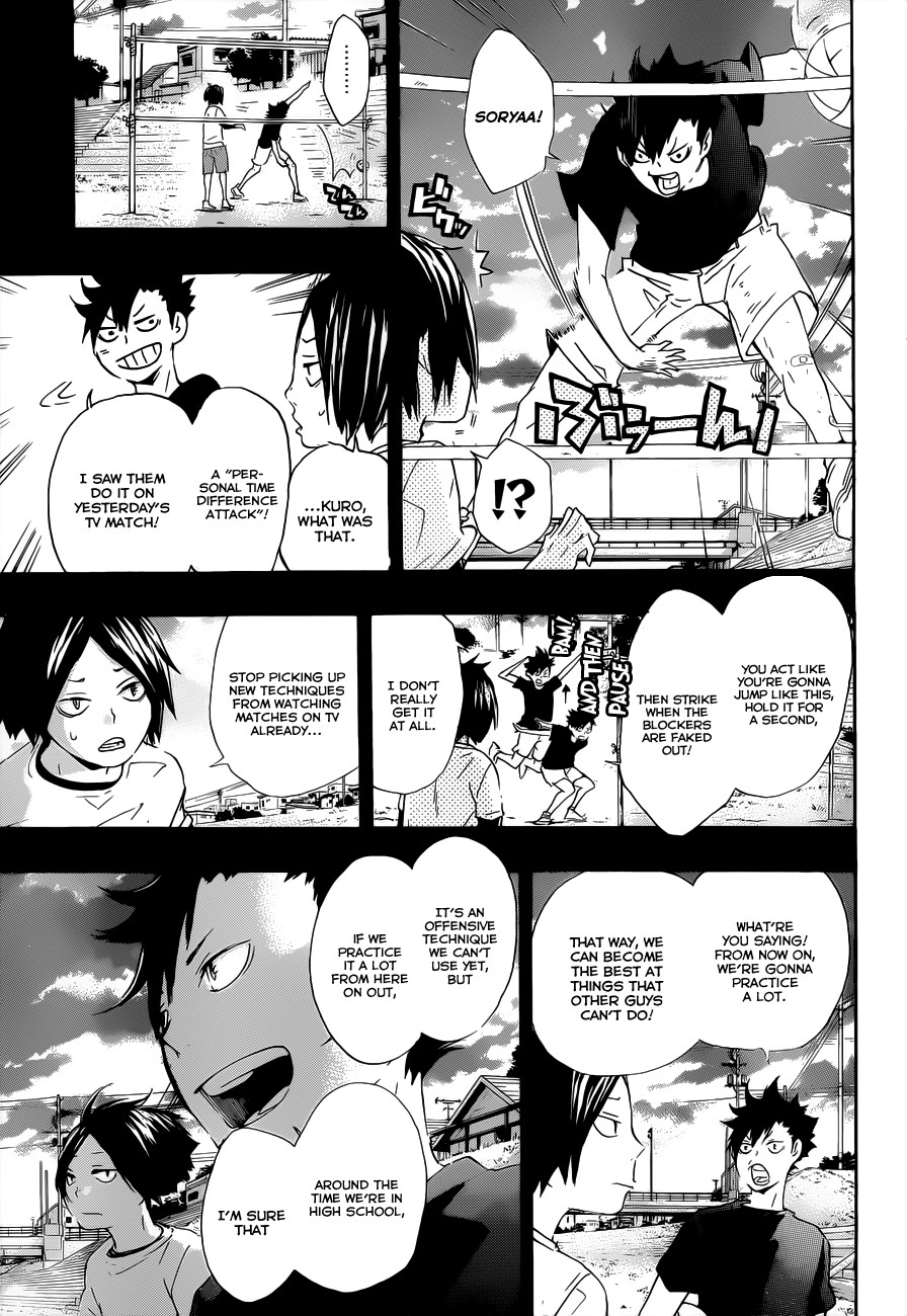 Haikyuu!! chapter 32 page 15