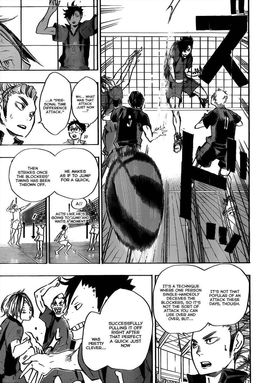 Haikyuu!! chapter 32 page 17