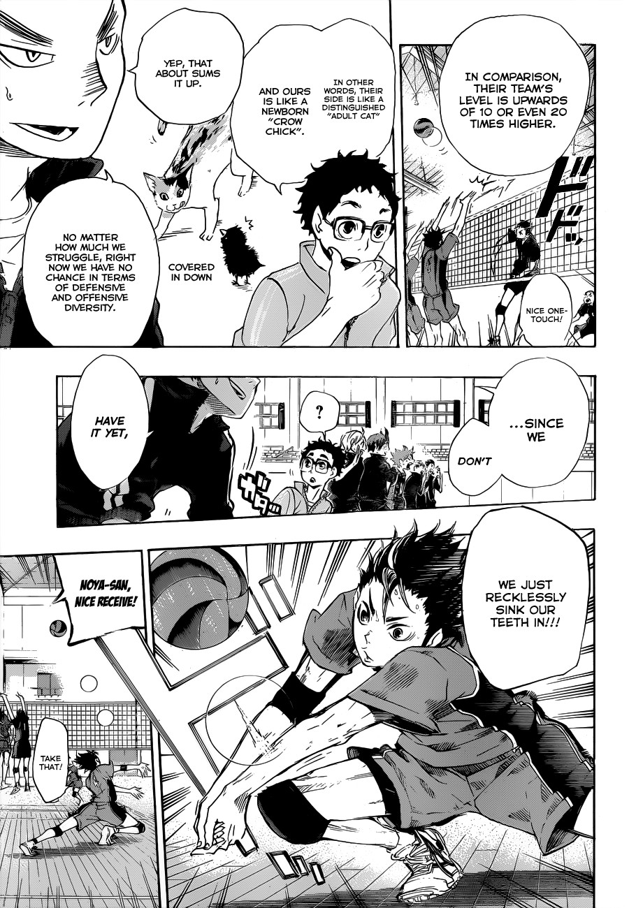 Haikyuu!! chapter 32 page 19