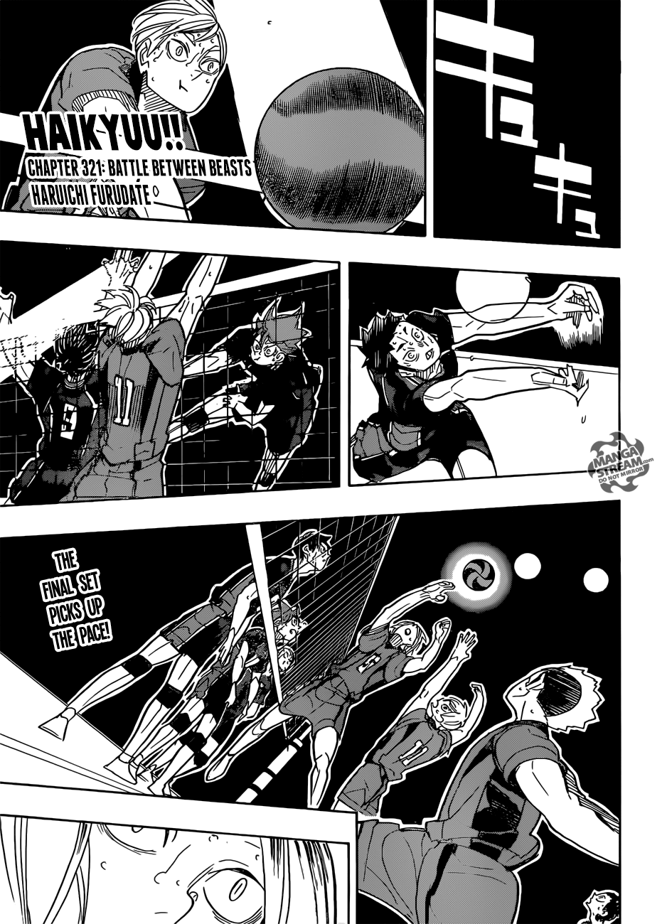 Haikyuu!! chapter 321 page 1