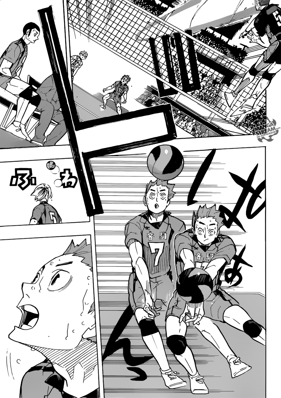 Haikyuu!! chapter 322 page 12