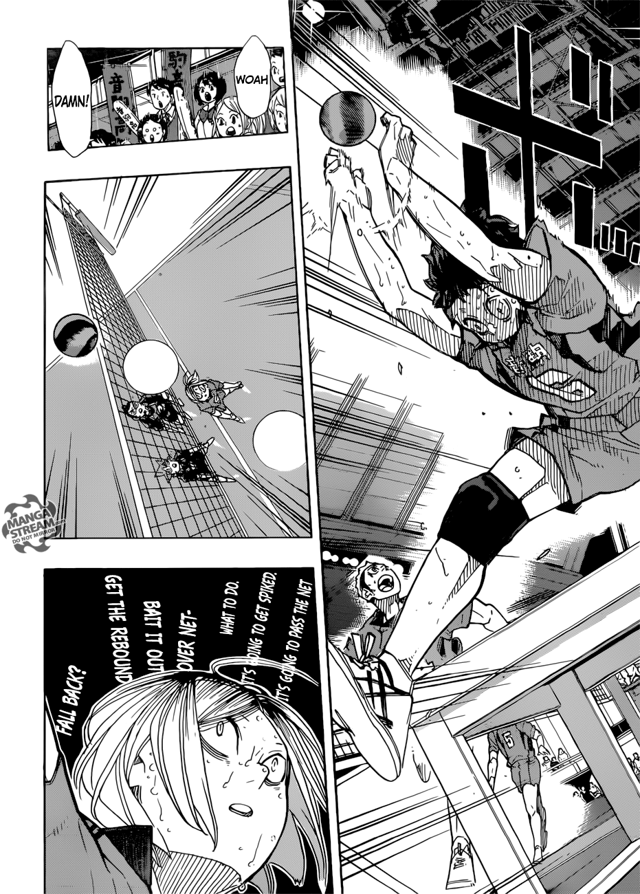 Haikyuu!! chapter 322 page 17