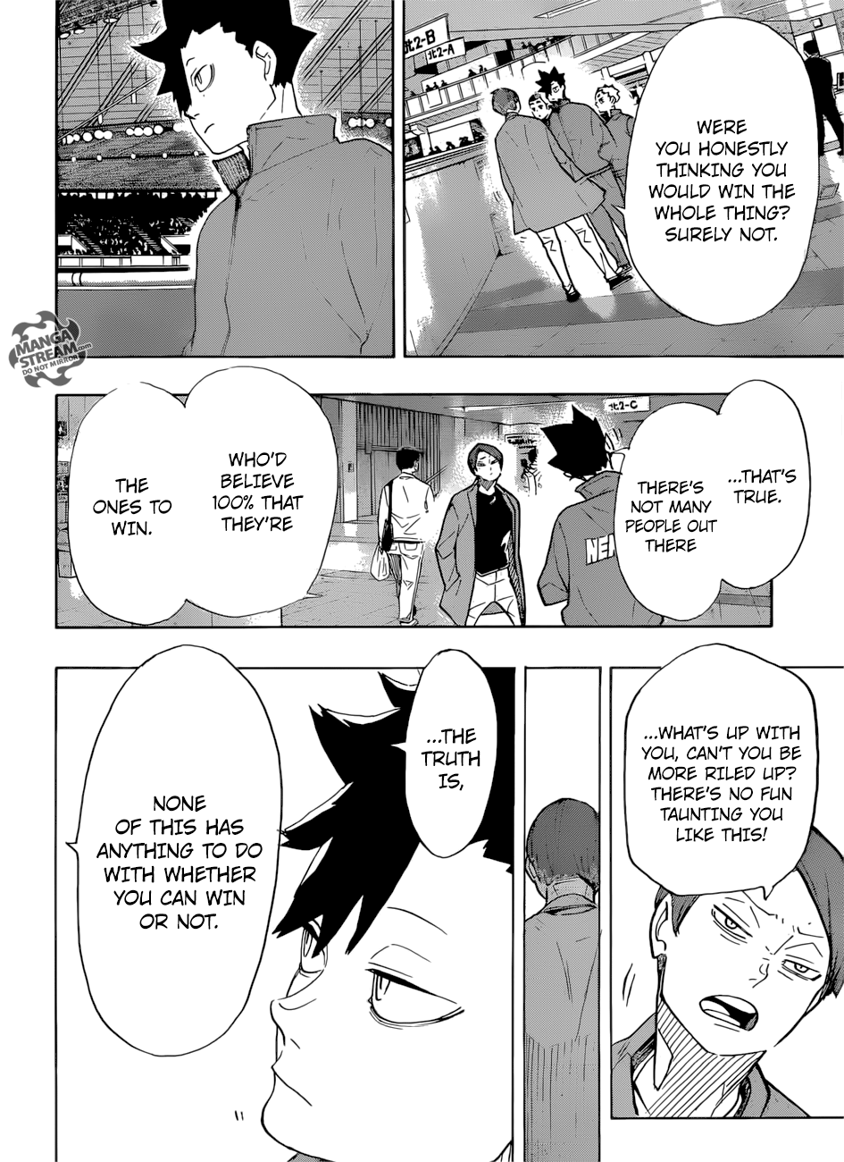 Haikyuu!! chapter 327 page 13