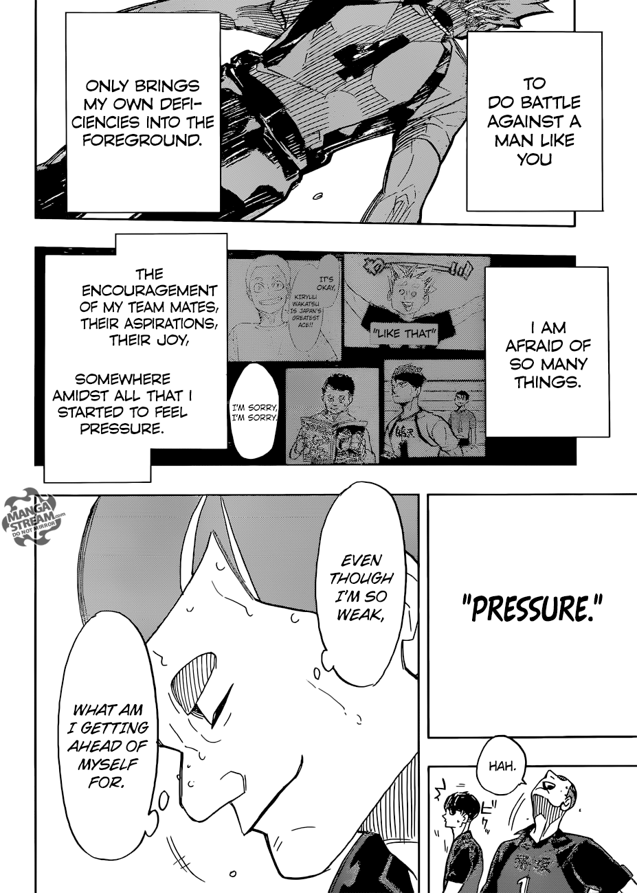Haikyuu!! chapter 334 page 17
