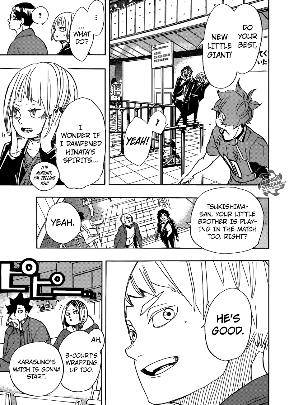 Haikyuu!! chapter 338 page 18