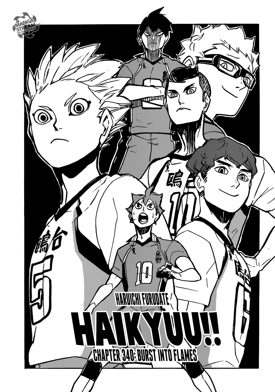 Haikyuu!! chapter 340 page 1