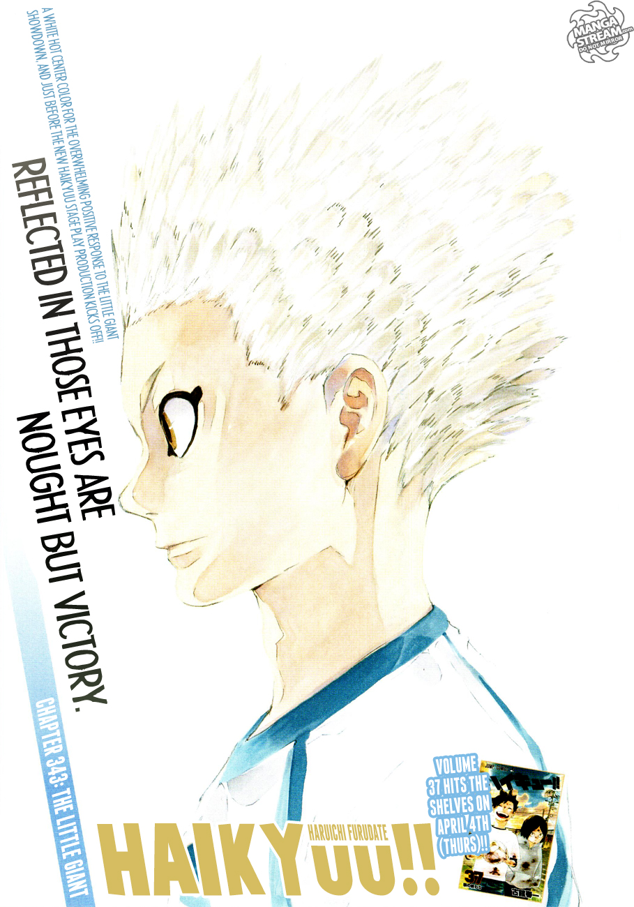 Haikyuu!! chapter 343 page 1