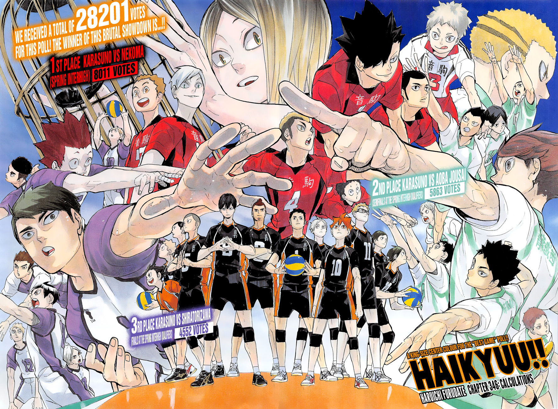 Haikyuu!! chapter 346 page 3