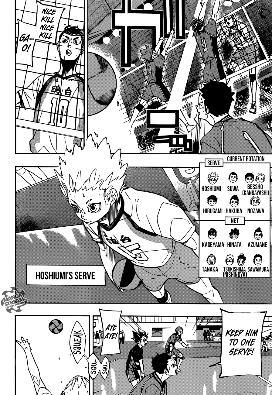 Haikyuu!! chapter 347 page 14