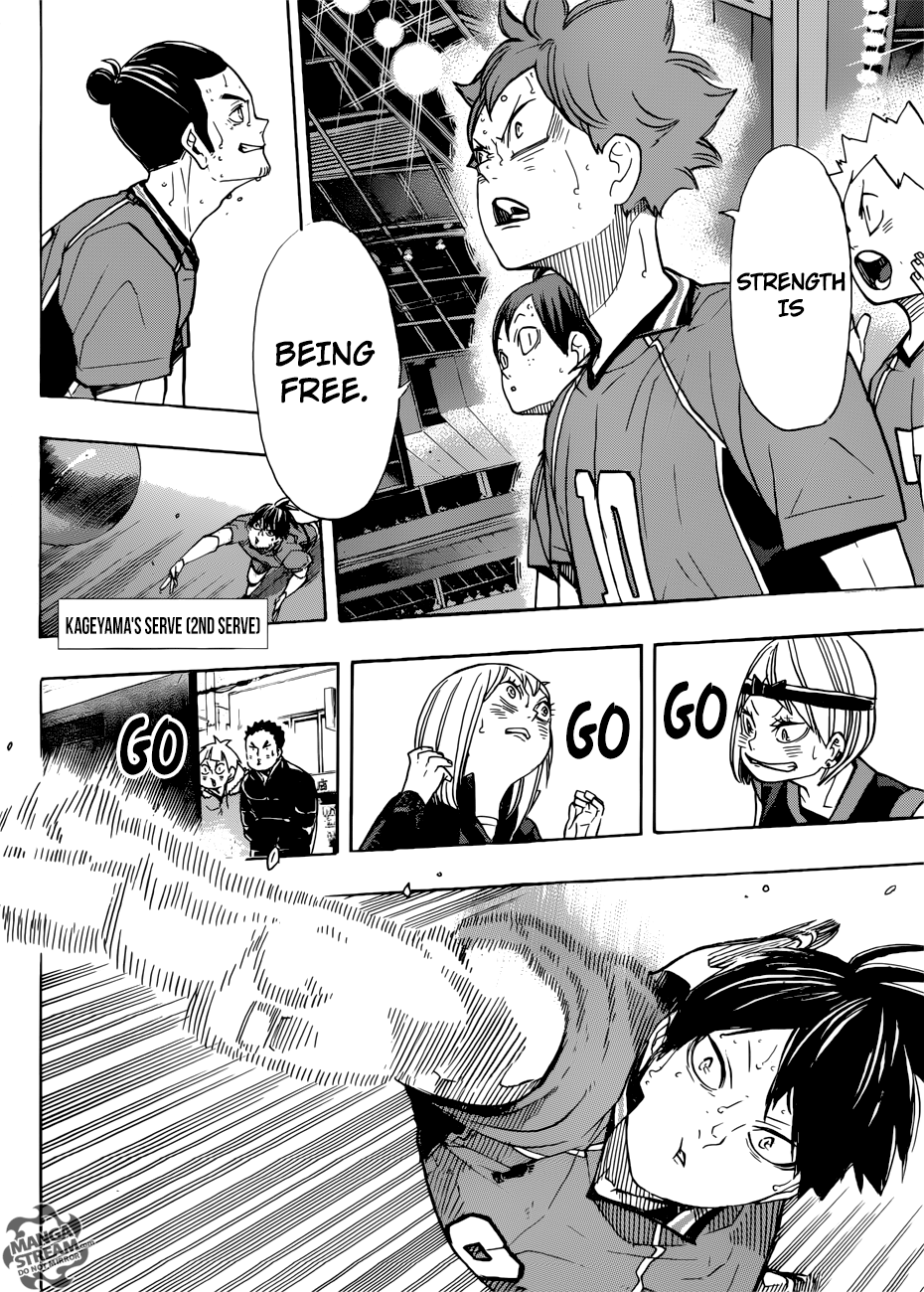 Haikyuu!! chapter 350 page 13
