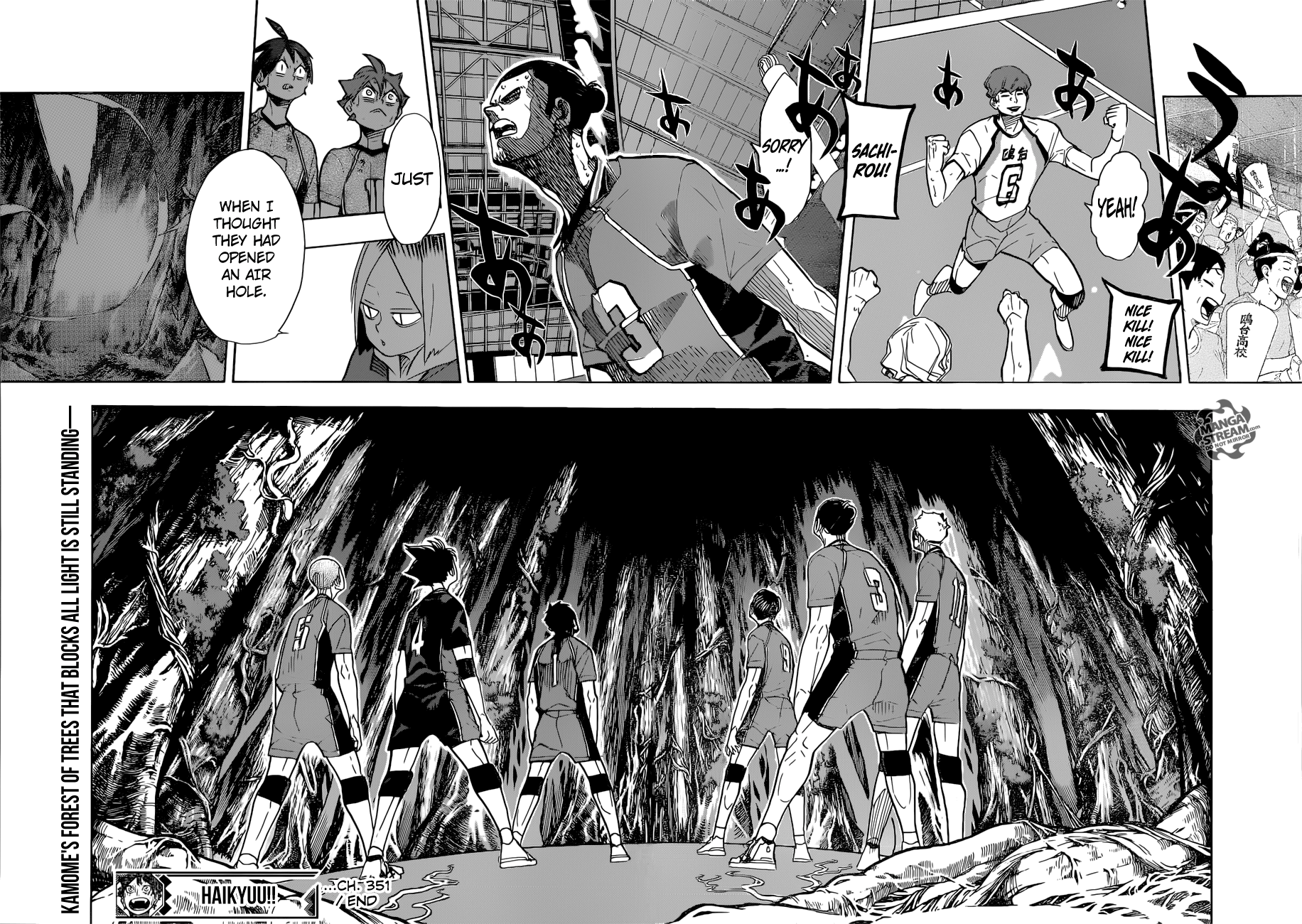 Haikyuu!! chapter 351 page 17