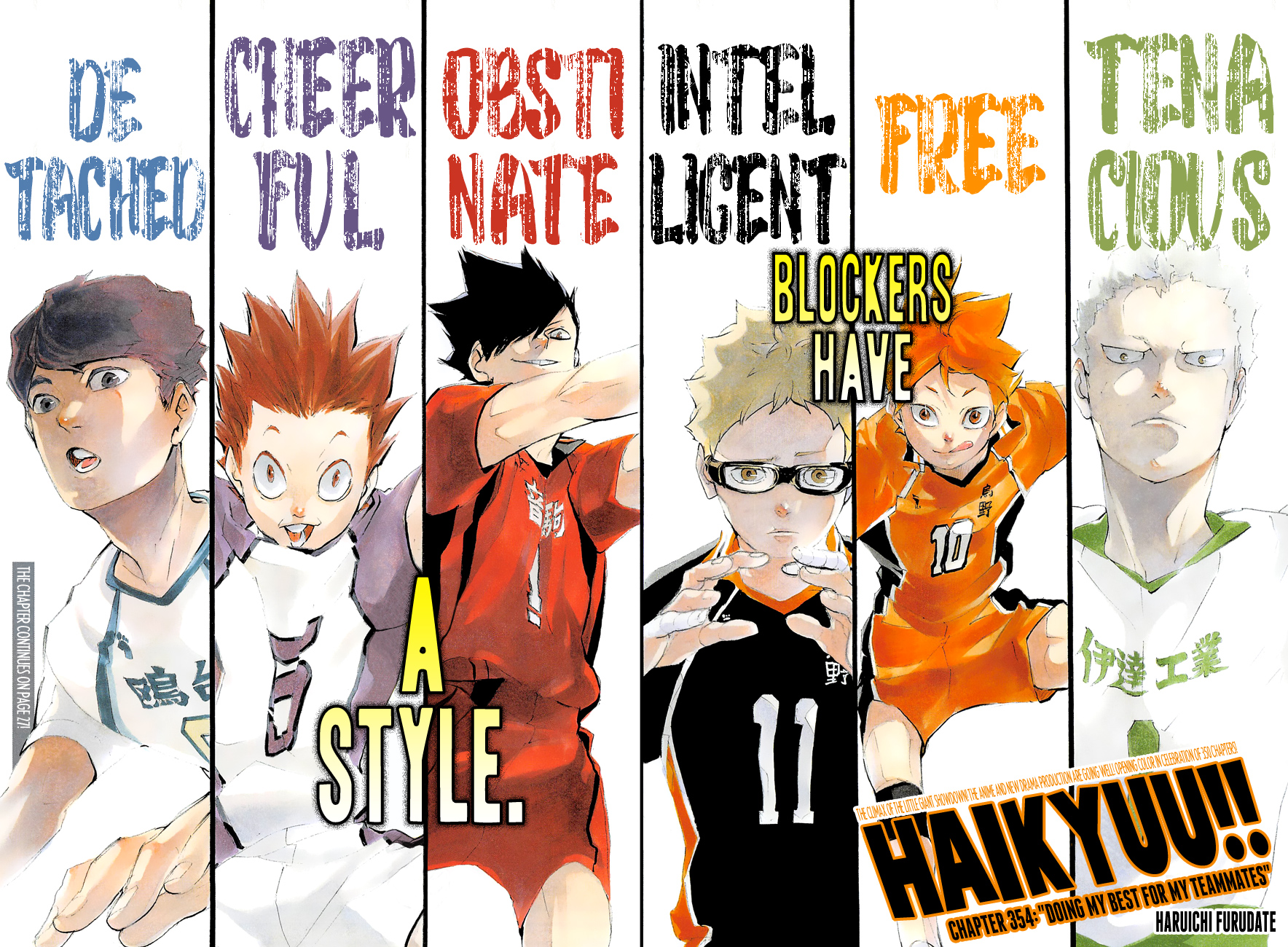 Haikyuu!! chapter 354 page 4