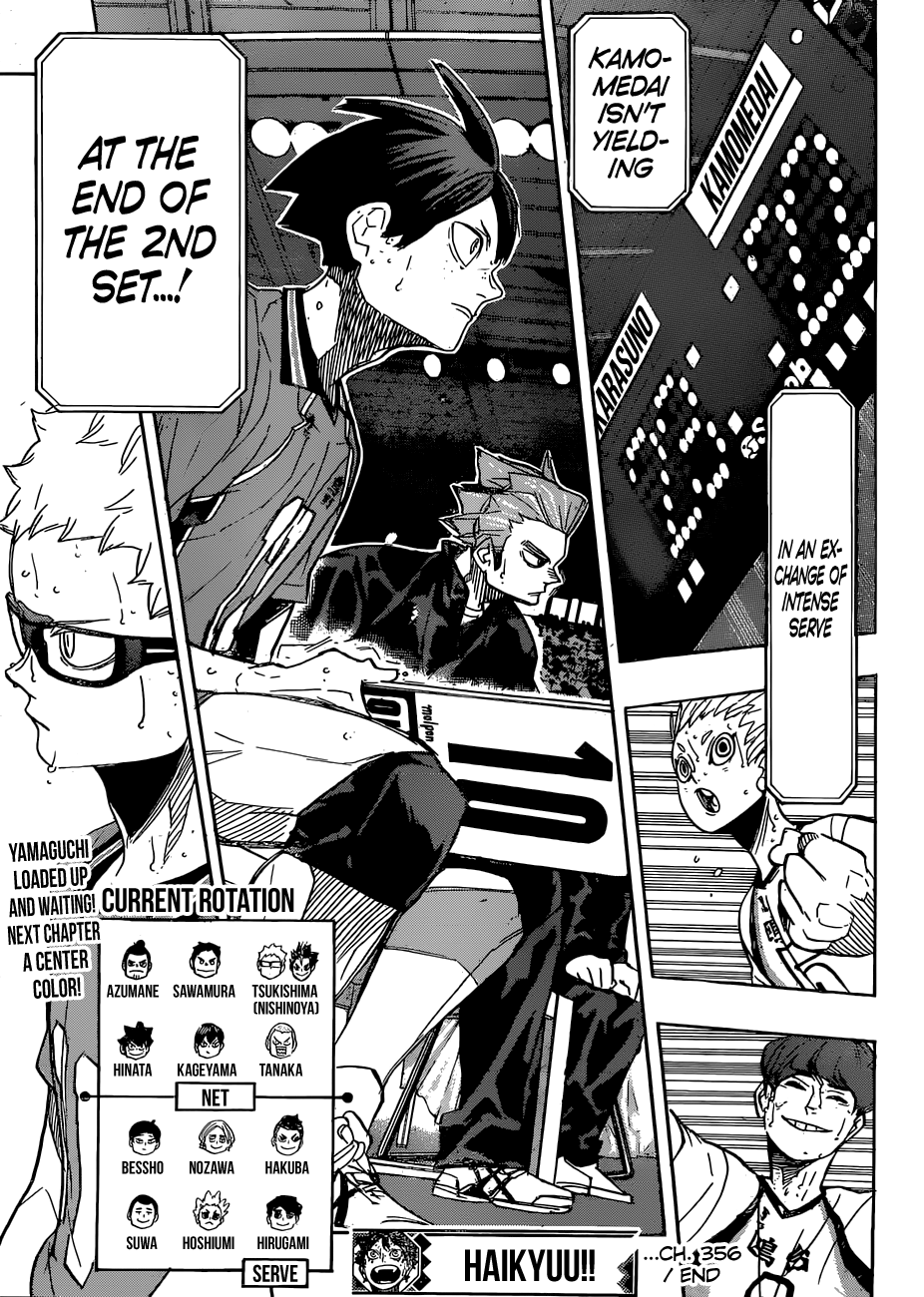 Haikyuu!! chapter 356 page 17