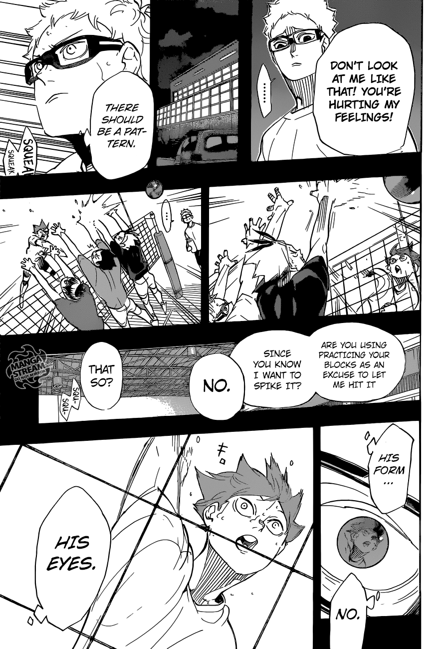 Haikyuu!! chapter 357 page 15