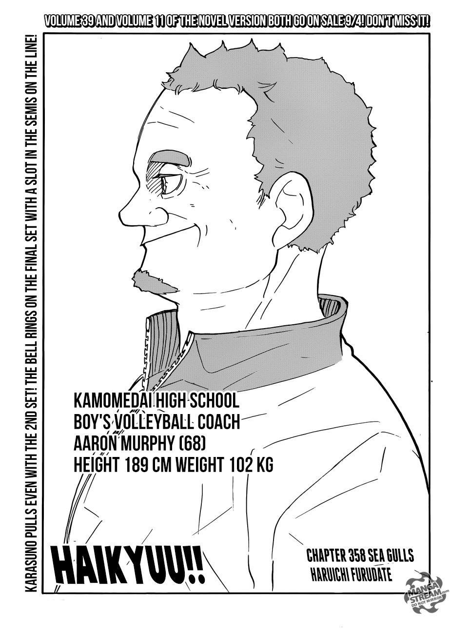 Haikyuu!! chapter 358 page 1