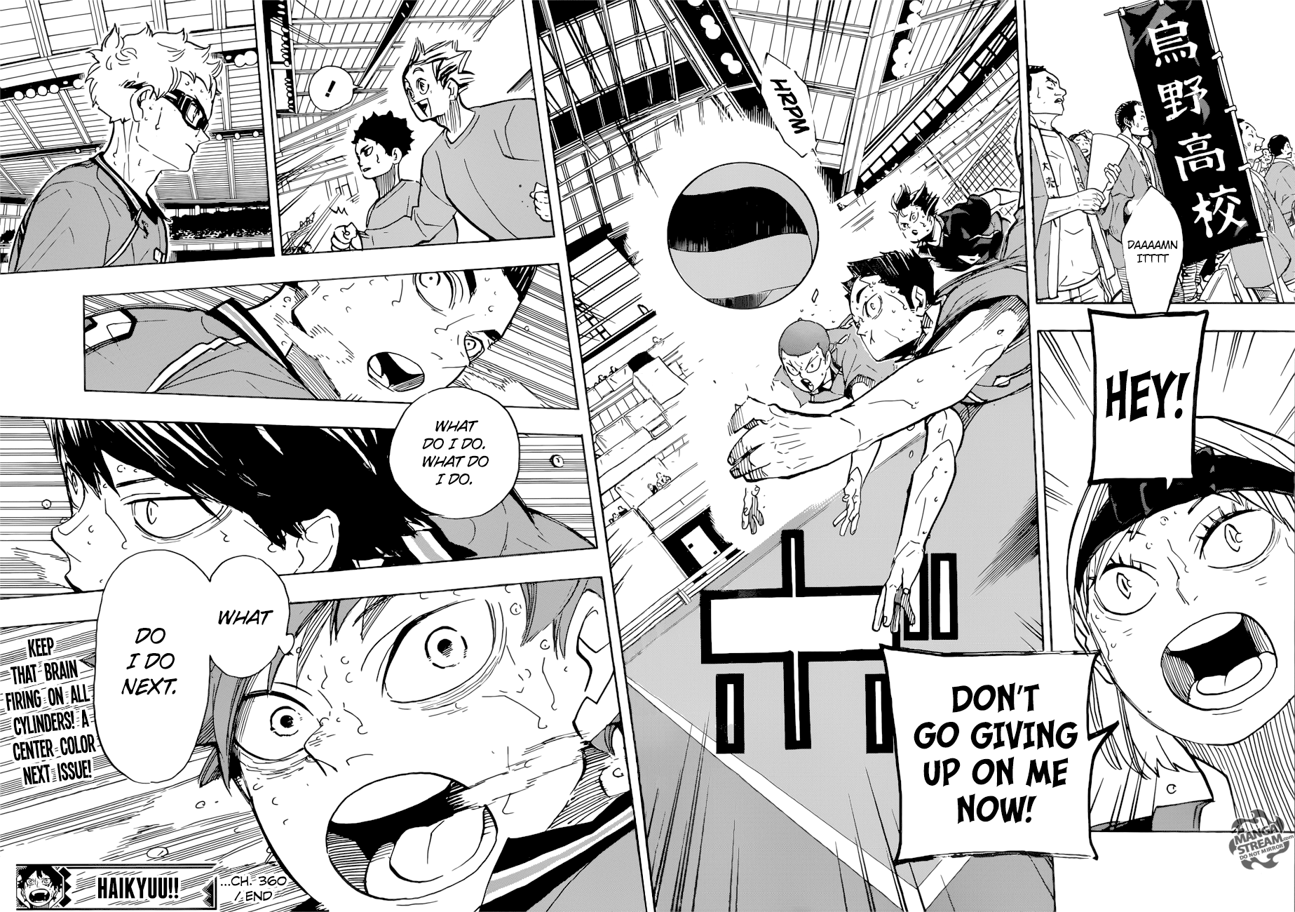 Haikyuu!! chapter 360 page 18