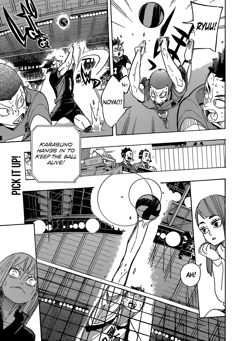 Haikyuu!! chapter 361 page 3