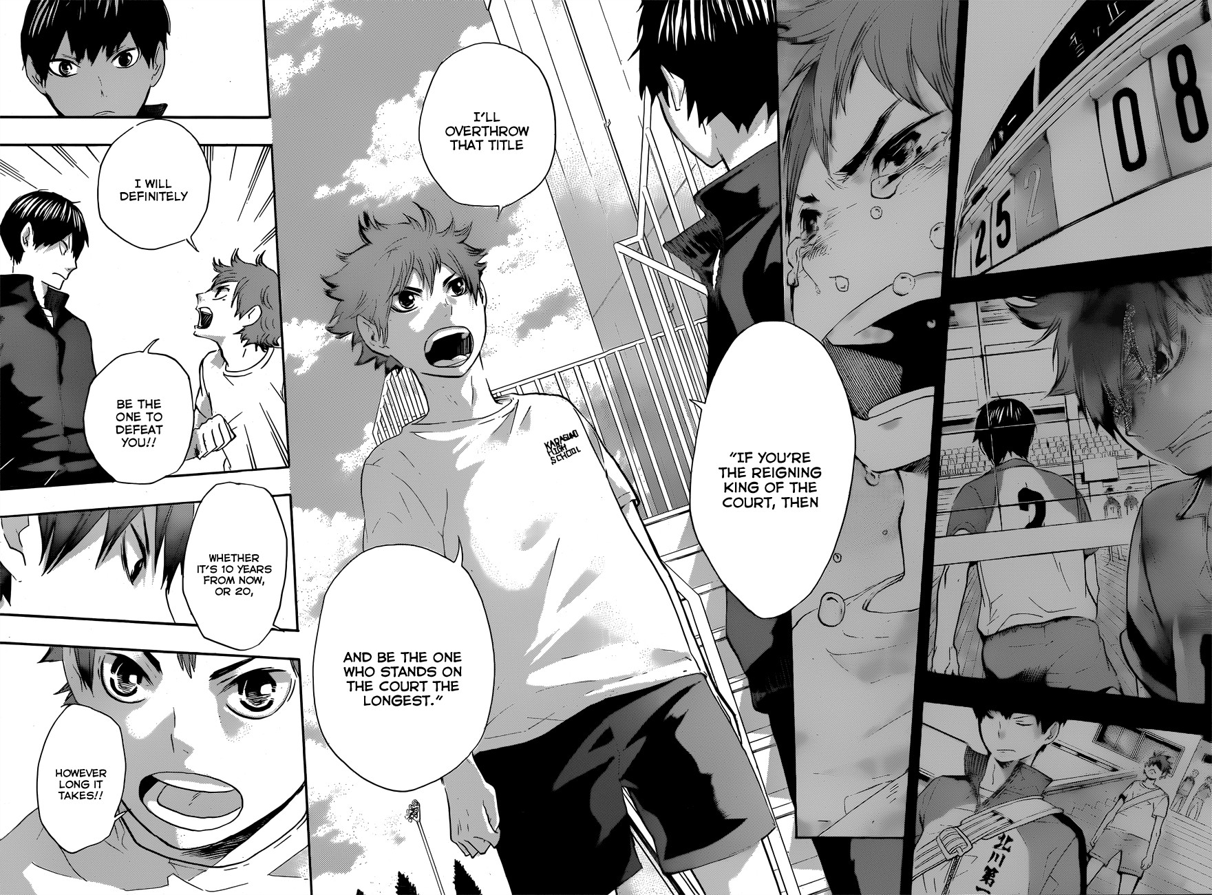 Haikyuu!! chapter 37 page 8
