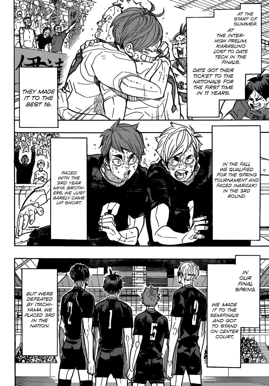 Haikyuu!! chapter 370 page 4