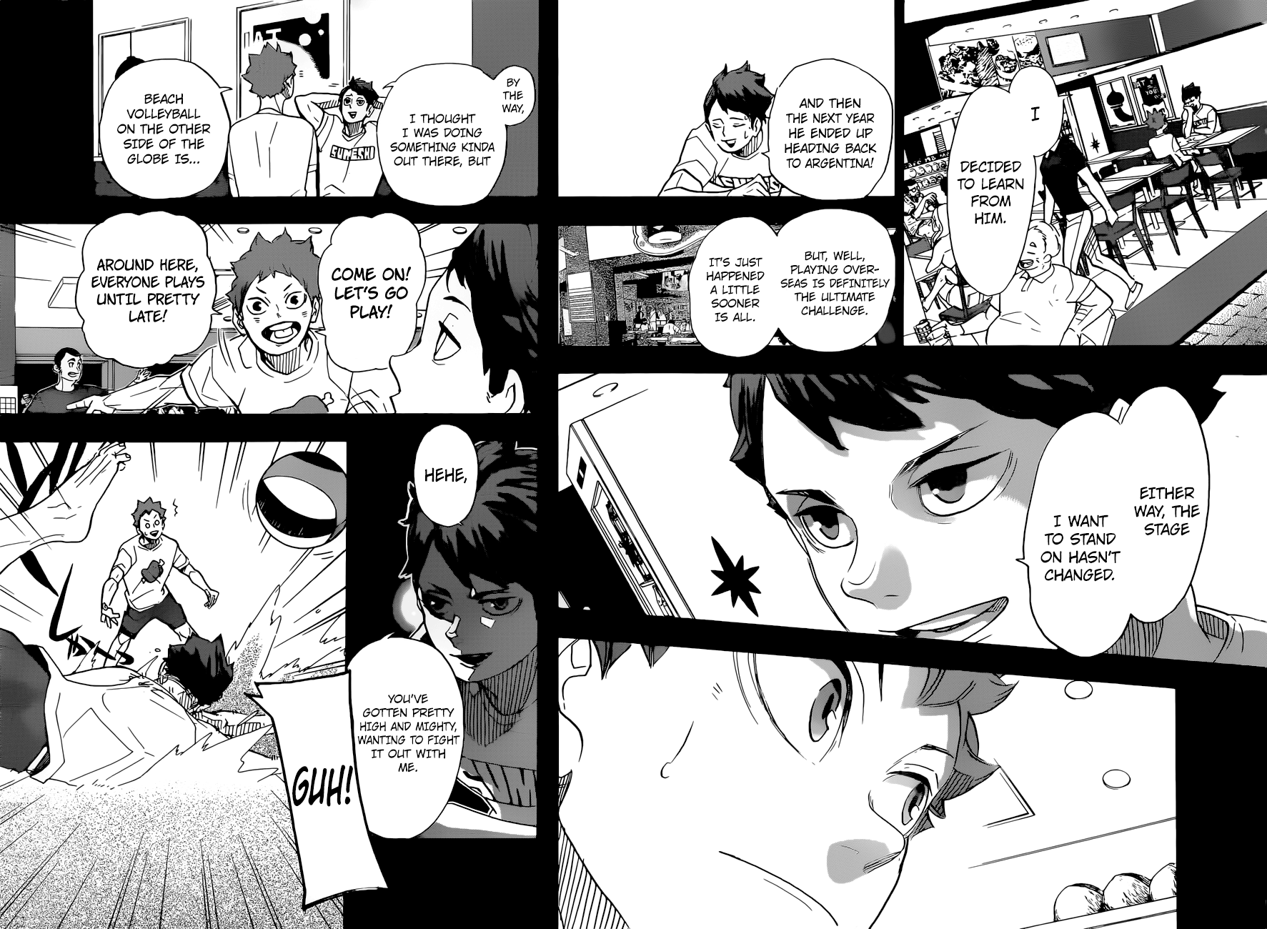 Haikyuu!! chapter 372 page 17