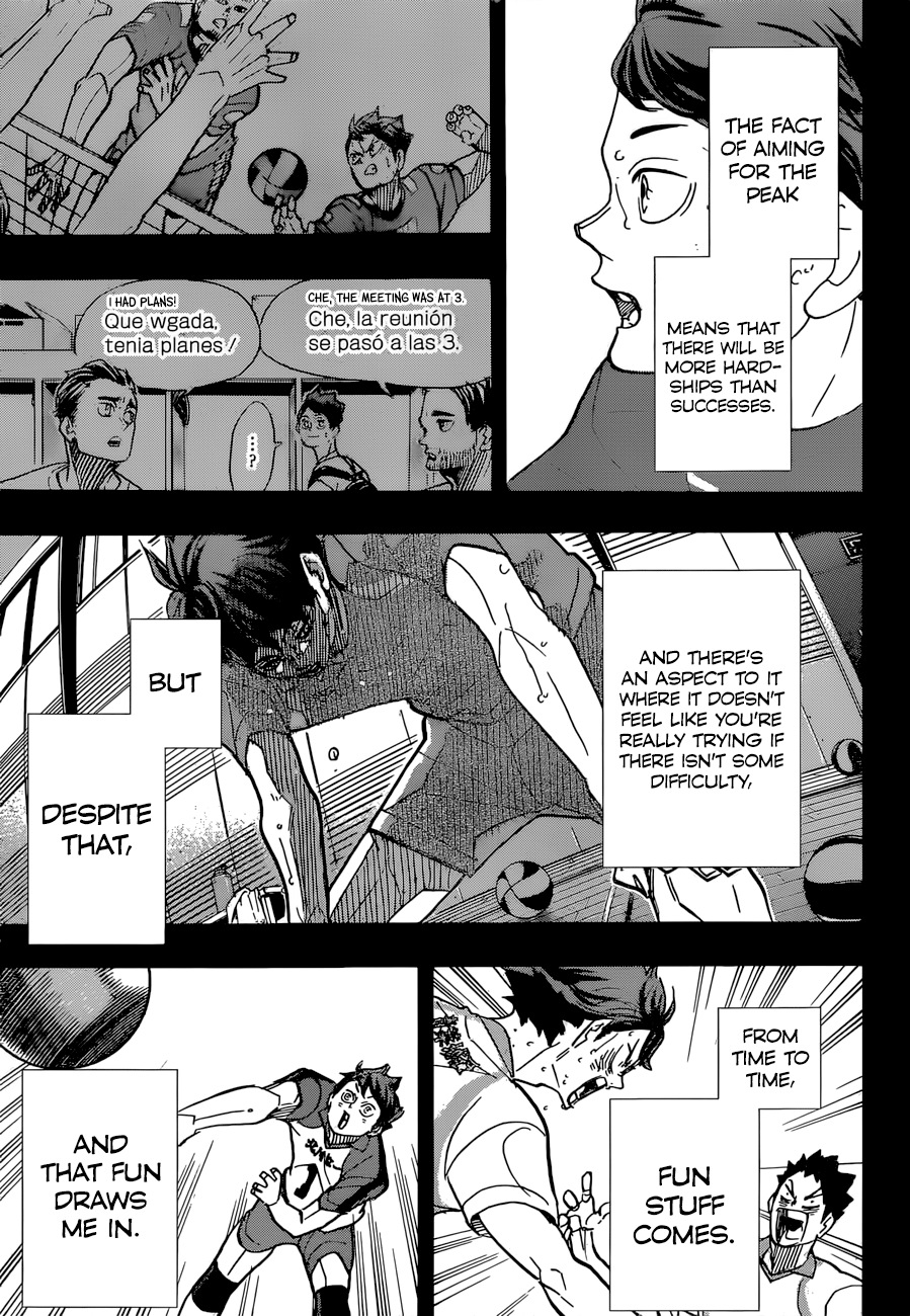 Haikyuu!! chapter 373 page 18