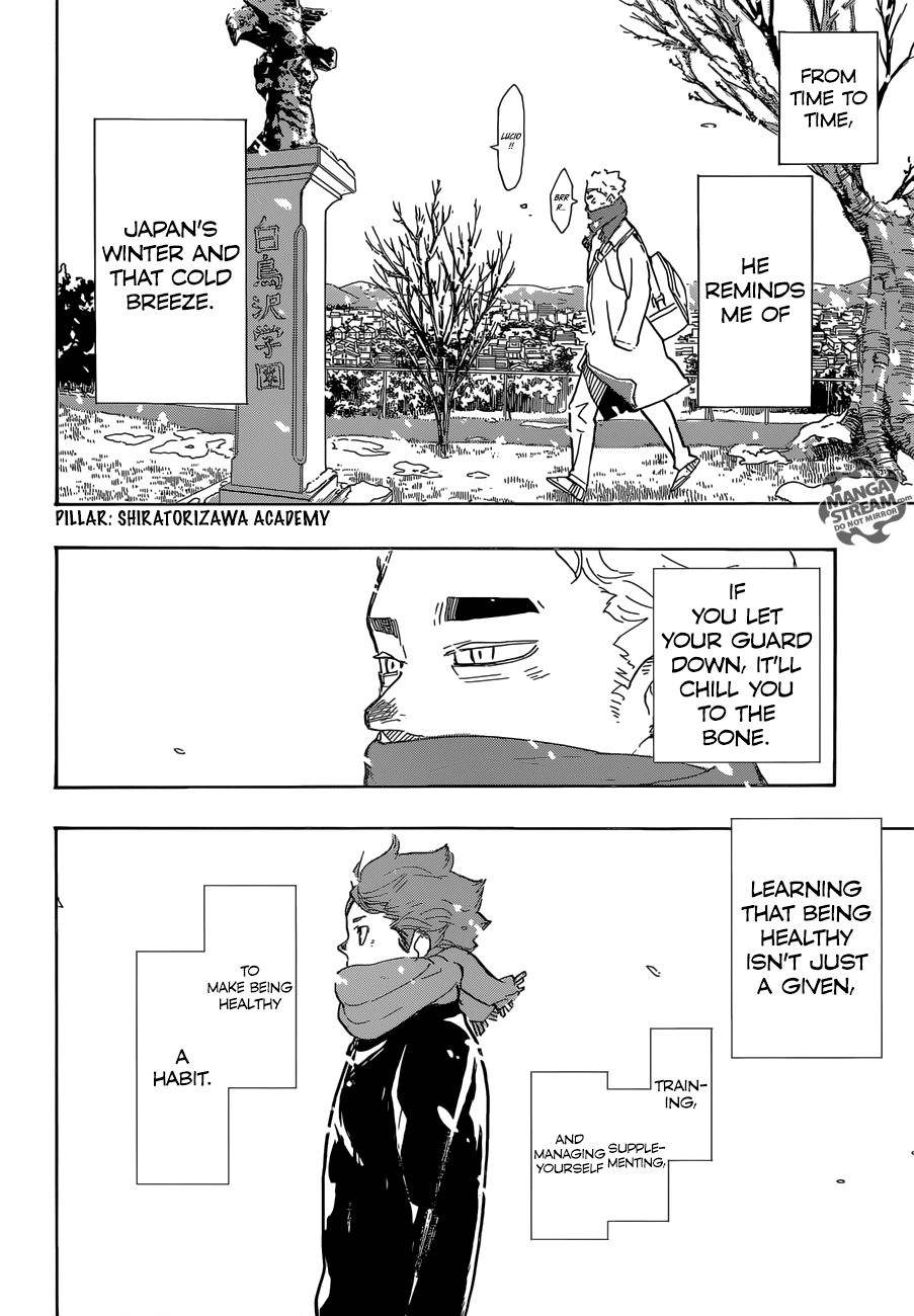 Haikyuu!! chapter 375 page 13