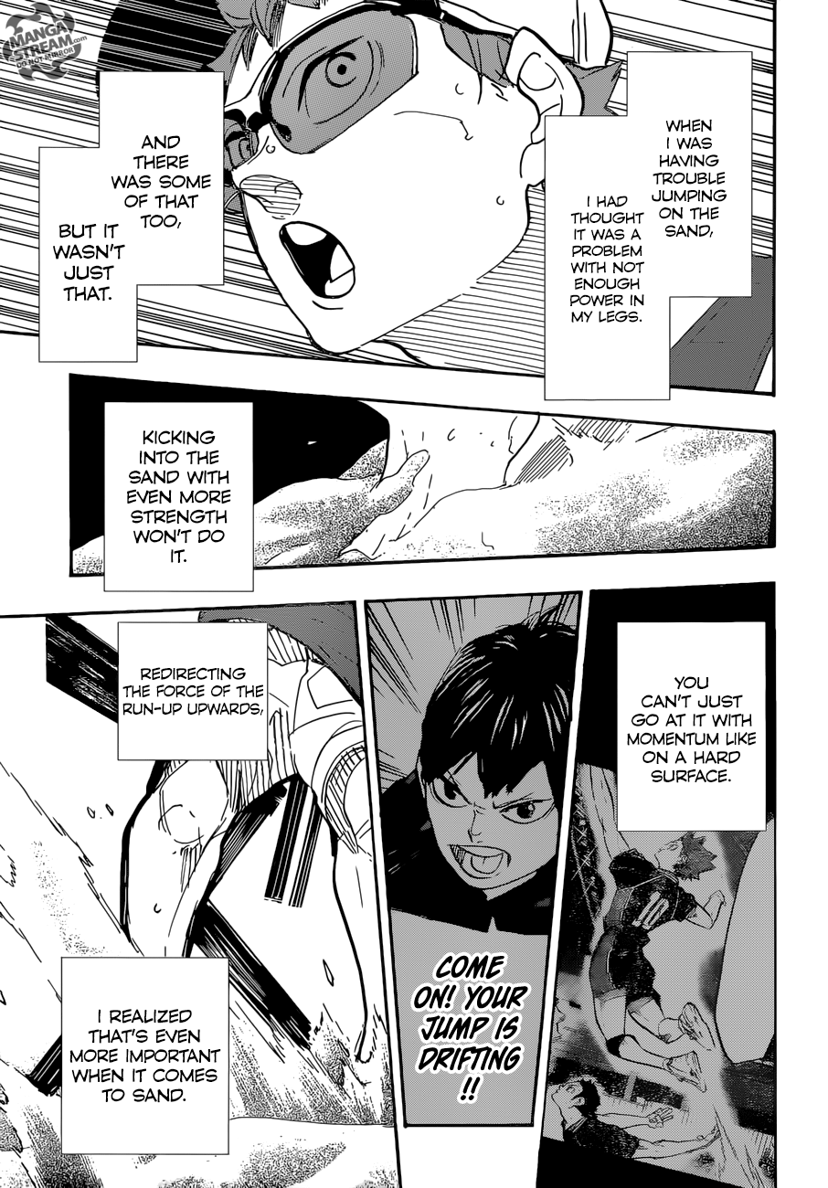 Haikyuu!! chapter 375 page 18