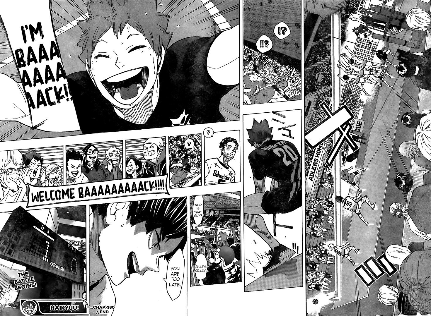 Haikyuu!! chapter 380 page 13